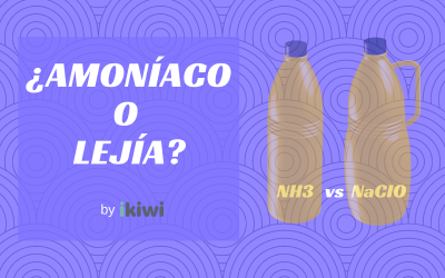 Lejía o amoníaco: ¿cuál te conviene más en la limpieza de tu oficina?