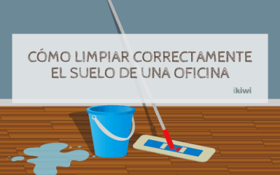 Cómo limpiar correctamente el suelo de una oficina