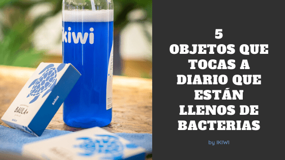 5 objetos que tocas a diario que están llenos de bacterias